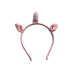 Animal Head Hair Band Pink Unicorn