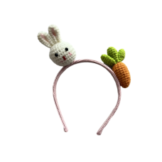 Animal Head Hair Band Bunny with Carrot
