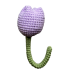 3D Cherry Tulip with Smiling Stem