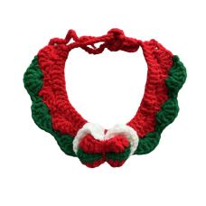 Red Green Bowknot Collar