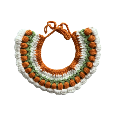 Tricolor Autumn Collar